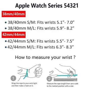 Magnetic Loop Strap Apple watch Band 42 mm 38mm 42mm Roostevaba teras Metallist vöö correa käevõru iWatch 3 4 5 se 6 40mm 44mm