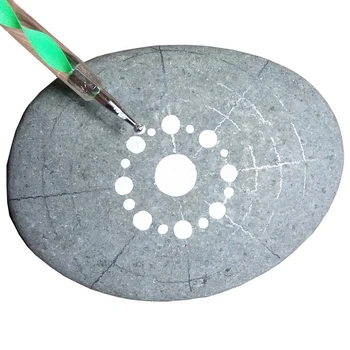 Mandala Dotting Tööriistade Komplekt Maalimiseks, Kivid,Maali Kivid Dot Komplekt, Rock Kivi Maali Pen Polka Dot Vahend, Mall, Kosmeetika