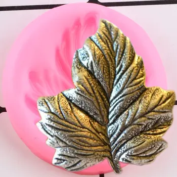 Maple Leaf Silikoon Hallituse Fondant Kook Dekoreerimiseks Vahendid Šokolaadi Gumpaste Hallituse Candy Polymer Clay DIY Käsitöö Seep Vaik Hallitusseened