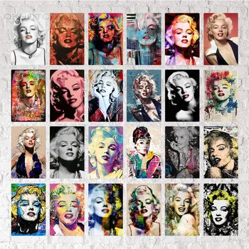 Marilyn Monroe Vintage Metal Postitaja Tahvel Tina Märk Metallist Seina Decor Mees Koobas Klubi Elutuba Metallist Märgid