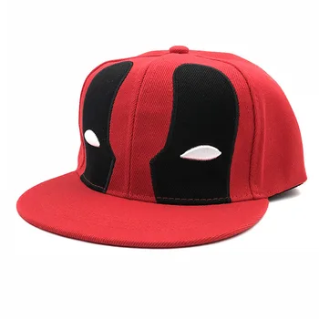 Marvel Deadpool Tikandid Hip-Hop Snapback Müts Puuvillane Vabaaja Korter Baseball Cap Meestele, Naistele, Paaridele Vabaaja ühise Põllumajanduspoliitika Sünnipäeva Kingitus