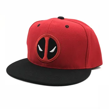Marvel Deadpool Tikandid Hip-Hop Snapback Müts Puuvillane Vabaaja Korter Baseball Cap Meestele, Naistele, Paaridele Vabaaja ühise Põllumajanduspoliitika Sünnipäeva Kingitus
