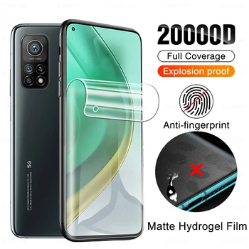 Matt Anti-fingerprint Hüdrogeeli Film Xiaomi Mi 10T Pro 5G Screen Protector Xiomi 10 T Mi10 Mi10t 10tpro Ei kaitseklaas 39708