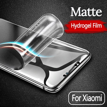 Matt TPÜ Hüdrogeeli Film Xiaomi Poco x3 nfc-Screen-Protector-For Mi Poco f3 m3 x3 pro 3f 3m 3x kaitsekile Mitte Klaas