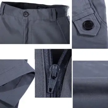 Meeste Vabaaja Teksad 2021 Suvel Kuupäev (Solid Color Taskud, Puuvillased Pikad Sirged Püksid Slim Nuppu Püksid 7428