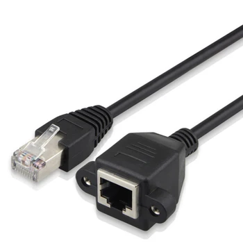 Meeste ja Naiste RJ45 Ethernet Interneti Võrk LAN Pikendus Juhe, Kaabel Varjestatud RJ45 Kaabli 137296