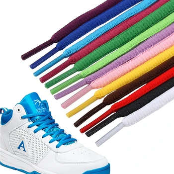 Meeste ja naiste Sport Kingapaelad, Värv poolringikujuline shoelace Sobib kõigile kingad Ring paelad AF1 Kanda-vastupidavad libisemiskindlad
