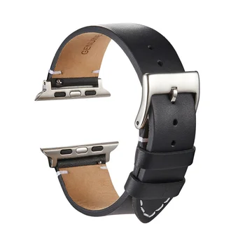 Mehed Naiste naturaalsest Nahast Kellarihmad Apple Kella 6-SE 5 4 3 2 1 Uus Calfskin Watchbands 38mm 40mm 42mm 44mm jaoks iwatch