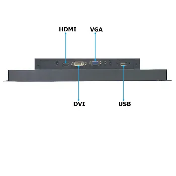 Metal Puhul 1920x1080 21.5 Tolli Avatud Raam Puutetundlik LCD-Ekraan Tööstuslikuks koos Vastupidava Puutetundliku Ekraani VGA/HDMI/USB 152146