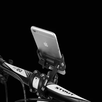 Metallist Mootorratta Bike Telefoni Omanik Alumiinium Anti-slip Bracket GPS Klamber Universaalne Jalgratta Telefon Kandideerida kõik Nutitelefonid