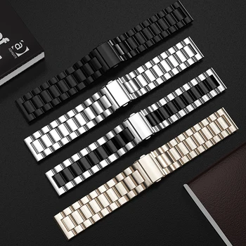 Metallist Rihma Fitbit Vastupidi 3 Smart Bänd Asendamine Käevõru Roostevabast Terasest Watchband Jaoks Fitbit Mõttes Käepaela Tarvikud 101972