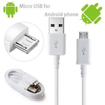 Micro-USB-Kaabel-2.4 Kiire Andmete Sünkroonimine Laadimise Kaabel Samsung Huawei Xiaomi LG Andriod Microusb Mobiiltelefoni Kaablid