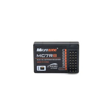 MicroZone MC6RE MC7RB MC6RE MIni Vastuvõtja 6CH jaoks MicroZone MC6C 2.4 G 6CH töötleja saatja RC Lennuk Undamine
