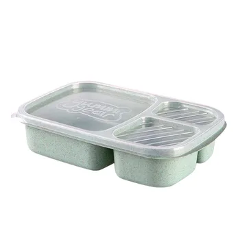 Mikrolaine Bento Lunch Box Piknik Toit Puu-Konteineri Ladustamise Kasti Lapsed Täiskasvanud Lõuna Kott Köök Tarvikud