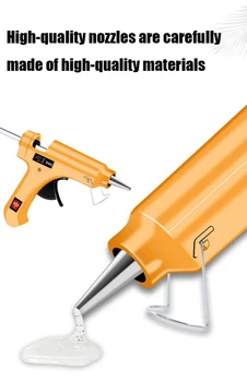 Mini Hot Glue Gun 50W Kõrge Temperatuur lipit DIY Käsitöö, Projektid, Kiire Kodus Remonti Creative Arts, 2tk Liimi Pulgad 99667