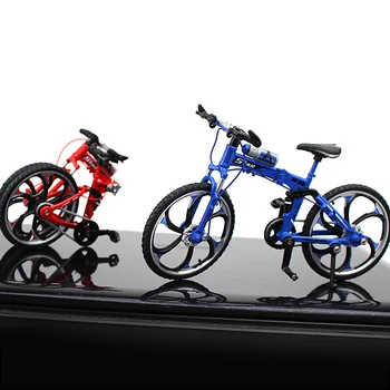 Mini Jalgratta Mänguasi 1:10 Loominguline Mountain Bike Sulam, Die-casting Jalgratta Mudeli Mänguasi Simulatsiooni Jalgratta Kaunistused Racing Kingitus Kogumise