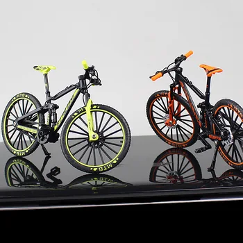 Mini Jalgratta Mänguasi 1:10 Loominguline Mountain Bike Sulam, Die-casting Jalgratta Mudeli Mänguasi Simulatsiooni Jalgratta Kaunistused Racing Kingitus Kogumise