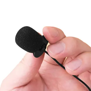 Mini Mic-pesa (Mikrofon, 3.5 mm Kaasaskantav Stuudio Kõne Pere-Video-Vlog Youtuber Clip For Desktop Sülearvuti Superior Selgus Häält