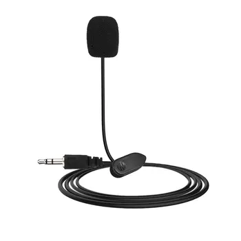 Mini Mic-pesa (Mikrofon, 3.5 mm Kaasaskantav Stuudio Kõne Pere-Video-Vlog Youtuber Clip For Desktop Sülearvuti Superior Selgus Häält