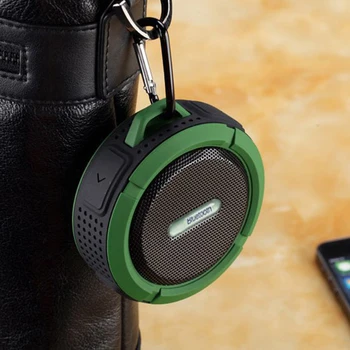 Mini Plastikust Kaasaskantav Juhtmevaba Bluetooth-ühilduva Kõlar Veekindel USB Laetav Muusika Mängija Uue Saabumist 107989