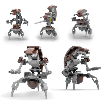 Mini Robot Ruumi Sõda Droideka Hävitaja Droidals Kääbus Spider Suletud Imperial Kloon Kell dp Walker ehitusplokk Mänguasi lastele
