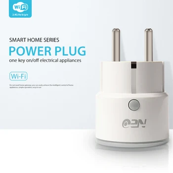 Mini Smart Wi-Fi-Plug Socket Traadita Wifi Mini Switch 10A EL Pistikud Toetust Suured Seadmed, Ajastus puldiga Pesad
