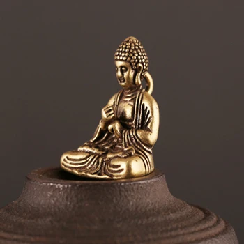 Mini Tahke Vask Buddha Kuju, Ornament, Kääbus Kujukeste Home Office Decor 94777