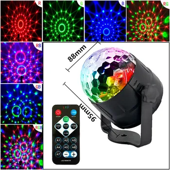 Mini USB Eest DJ Disco Light Strobe Pool Lava Valgustuse Mõju hääljuhtimine Laser Projektor Led Lamp tantsupõrandale
