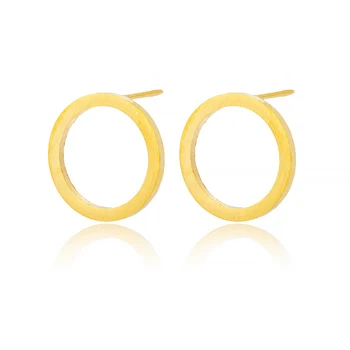 Minimalism Ring Ringi Earings Ehted Roostevaba Teras Rose Gold Korea Stud Kõrvarõngas 2021 Sõprus Kingitused