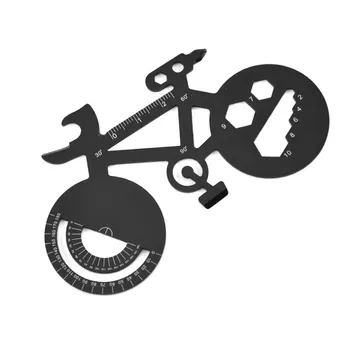 Mitmeotstarbeline Jalgratta Remont rääkis Mountain Bike Remont mutrivõti Tööriist Kaardi Telkimine jalgratta 7 1 Tööriist Naljakas Jalgratta Kuju Mutrivõti