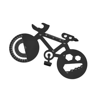 Mitmeotstarbeline Jalgratta Remont rääkis Mountain Bike Remont mutrivõti Tööriist Kaardi Telkimine jalgratta 7 1 Tööriist Naljakas Jalgratta Kuju Mutrivõti