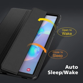 MoKo Case For Samsung Galaxy Tab S6 10.5 SM-T860/T865 2019,[Built-in Screen Protector] kogu Keha Põrutuskindel Juhul Smart Shell