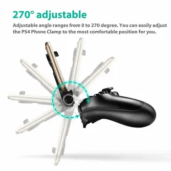 Mobile mobiili Seista PS4 Töötleja Mount Käe Grip Sony PlayStation 4 Gamepad Jaoks xiaomi Samsung S9 S8 Clip-Omanik