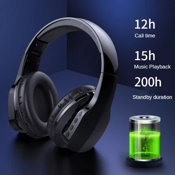 Moe Uus Juhtmeta Bluetooth-Peakomplekti Gamer Sport Kõrvaklapid koos Mic-SD-Kaart, Kõrvaklapid, iPhone Xiaomi Earbuds Üle Kõrva