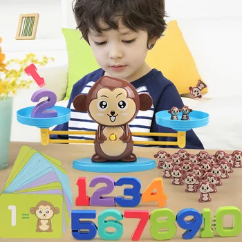 Montessori Matemaatika Mänguasi Digitaalse Ahv Tasakaalu Skaala Haridus Matemaatika Pingviin Tasakaalustamine Skaala Number Pardal Mängu Kids Õppe Mänguasjad