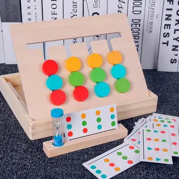 Montessori Mänguasja Õpetuse Lapsed Nelja värvi Mäng Valgustatuse Loogilist Mõtlemist Orientatsioon Koolitus, Haridus Mänguasjad Lastele