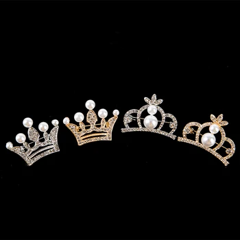 Mood Crown Sõled, Kuld, Hõbe Värv Rhinestone Sõrmed Kleidi Kaunistamiseks Luku Märk Ehted Aksessuaarid Naistele