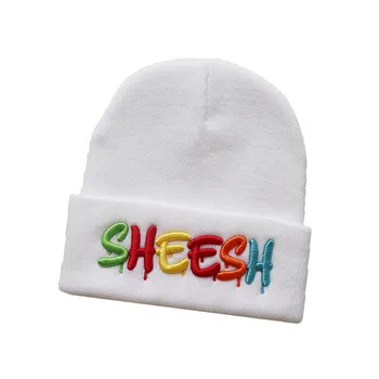 Mood Sheesh Kirja Beanies 3D Tikandid Soe Pehme Kootud Müts Hip-hop Müts ühise Põllumajanduspoliitika nelja aastaaega Unisex 118501