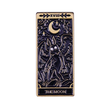Moon Moth Tarot-Kaardi badge)