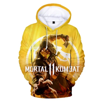 Mortal Kombat 11 Hupparit Kawaii 3D Print Dressipluus Kleding 2020 Kuum Koop Vabaaja Nieuwste Pluss Suurus Hupparit moedisain
