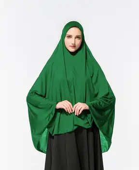 Moslemi Naiste Palve Rõivas Müts Pikk Sall Hijab Islami Suured Üldkulud Sall Riided Ramadan Plain Täielikult Katta Turban Headscarf 142026