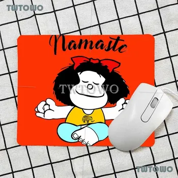 Mouse Pad Mafalda Väike Suurus Gaming MousePad Kunsti Anti-slip Looduslik Kautšuk Armas Anime Multikas Vaip Kontori Kaunistamiseks MousePad 14632