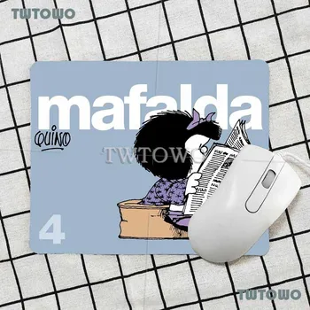 Mouse Pad Mafalda Väike Suurus Gaming MousePad Kunsti Anti-slip Looduslik Kautšuk Armas Anime Multikas Vaip Kontori Kaunistamiseks MousePad