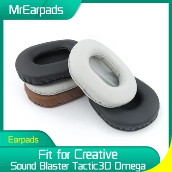 MrEarpads Kõrvapadjakesed For Creative Sound Blaster Tactic3D Omega Traadita Kõrvaklappide Peapael Rpalcement Kõrva Padjad Earcushions