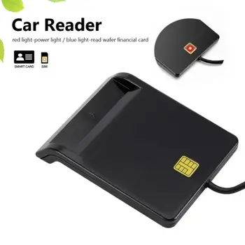 Multifunktsionaalne Kaasaskantav USB Smart Card Reader On Ökonoomne Ja Lihtne Kasutada Sobib pangakaartide IC ID EMV-Kaardi Lugeja 124041