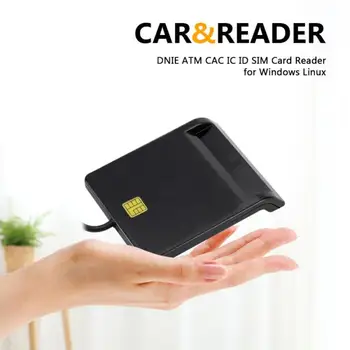 Multifunktsionaalne Kaasaskantav USB Smart Card Reader On Ökonoomne Ja Lihtne Kasutada Sobib pangakaartide IC ID EMV-Kaardi Lugeja