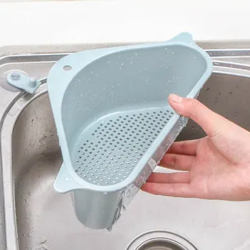 Multifunktsionaalne Kraanikauss Ladustamise Rack Mitmeotstarbeline Pesu Kaussi Sponge Äravoolu Hammas Plastmassist Punch-Vaba Köök Korraldajad