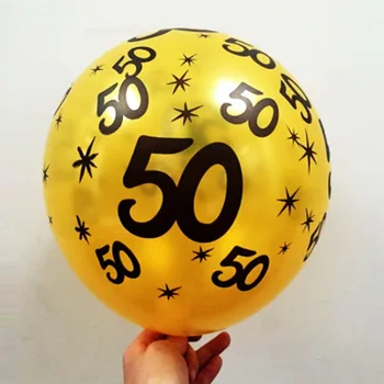Must Kuld 30 40 50 Aastat Lateks Õhupallid 12 Tolline Paksenema Täiskasvanud Õhu Pallid Pool Kaunistused Sünnipäevaks