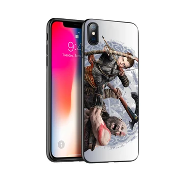 Must tpü case for iphone 5 5s SE 2020 6 6s 7 8 plus x 10 juhul silikoon kate iphone XR, XS 11 pro MAX juhul God of War Kratos