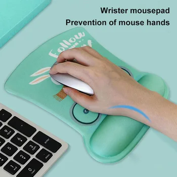 Mälu Vaht Mouse Pad Arvuti Mängud Mousepad Loominguline Pehme Mouse Pad-Mängude Tarvikud Mugavus Toetada Armas Randme Laua Mat